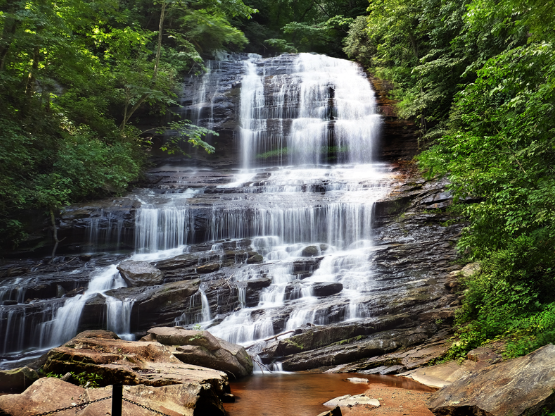 pearson's falls near tryon north carolina